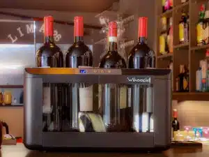 Cave à vin 4 bouteilles Magnum - counter top wine fridges