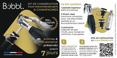 Bubbl. 2025 - kit conservation champagne